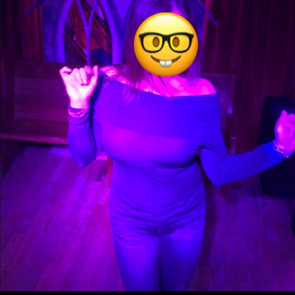 Aritzia Wilfred Off The Shoulder Grey Long Sleeve Bodel Top Size Medium - Picture 3 of 12